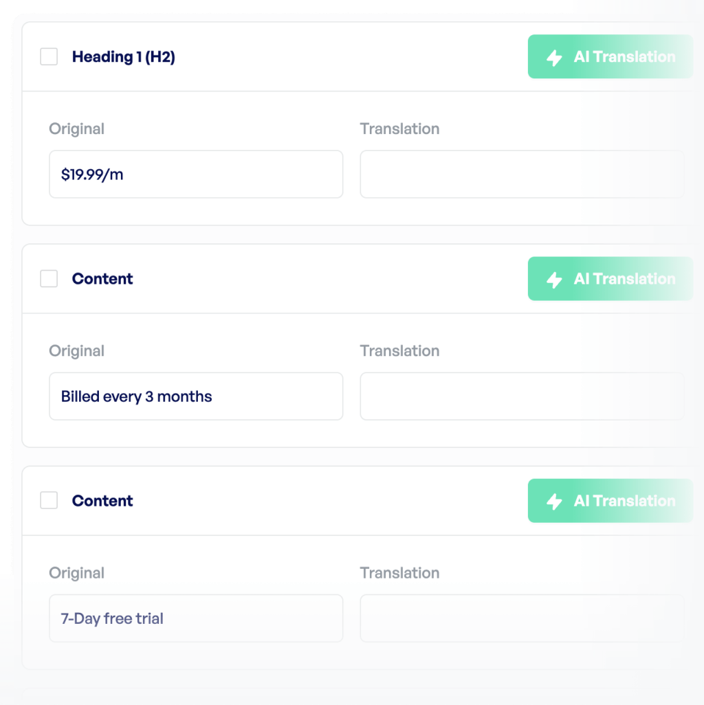 Automatic or manual translations Linguana